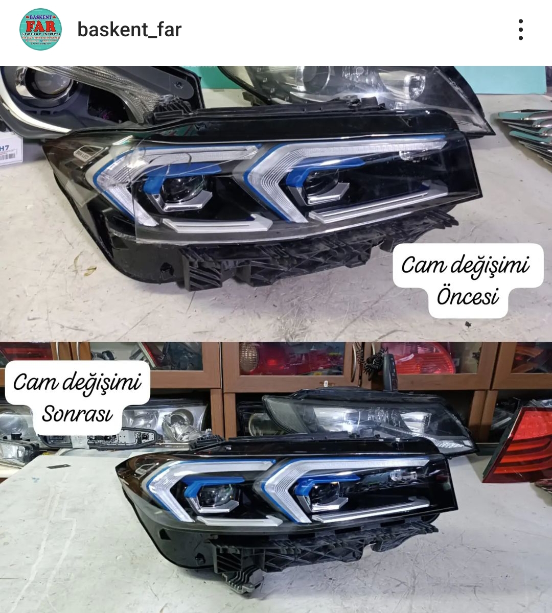 Far camı değişimi 